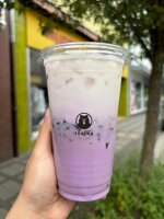 Taro Milk Tea with Tapioca Perls 500 ml.