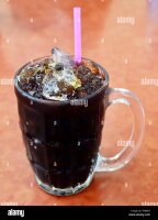 Black Iced Coffee without Topping 500 ml.