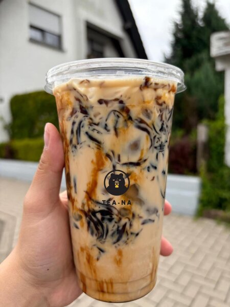 Grass Jelly Brown Sugar Milk 500 ml.