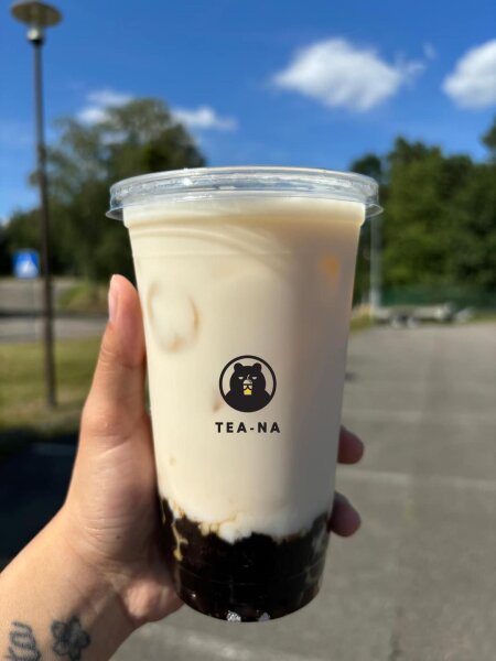 Coconut Milk Tea with Tapioca Perls 500 ml.