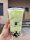 Honeydew Milk Tea with Tapioca Perls 500 ml.